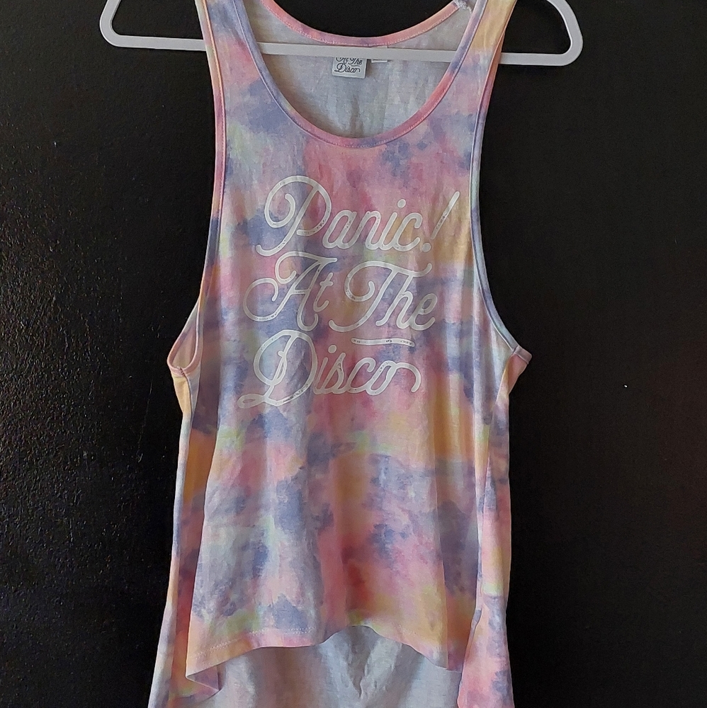 Panic At The Disco Tye-Dye Girls Tank